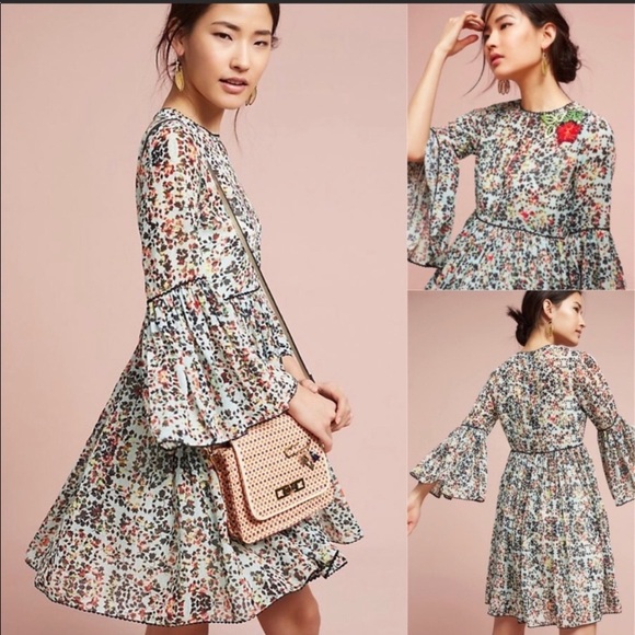 Anthropologie Dresses & Skirts - 😍Anthropologie Libra embroidered tunic dress